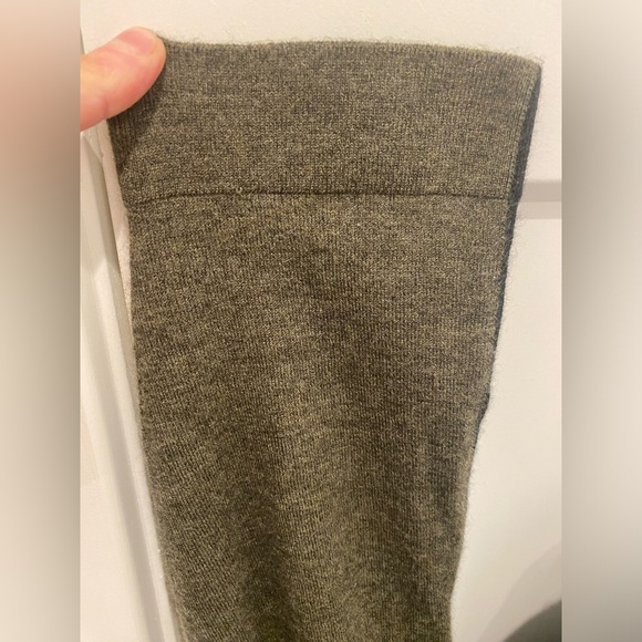 Craig Green Men’s XL cashmere sweater, olive green front, black back, worn once - Picture 3 of 8